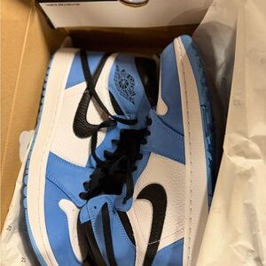 Jordan Sneakers Box with Black and White Design